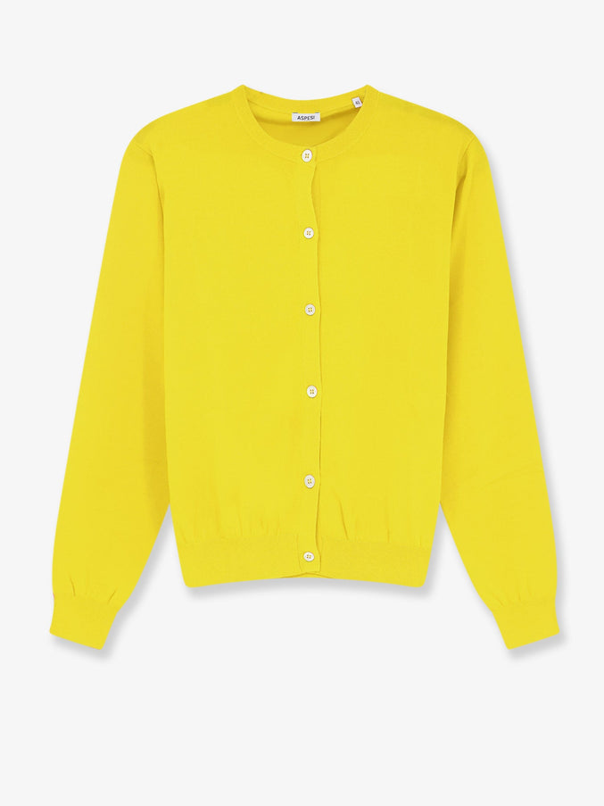 Aspesi Cotton Cardigan 44 Giallo