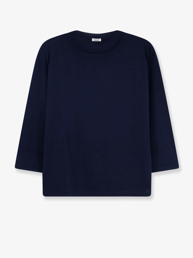 Aspesi Cotton Sweater Navy