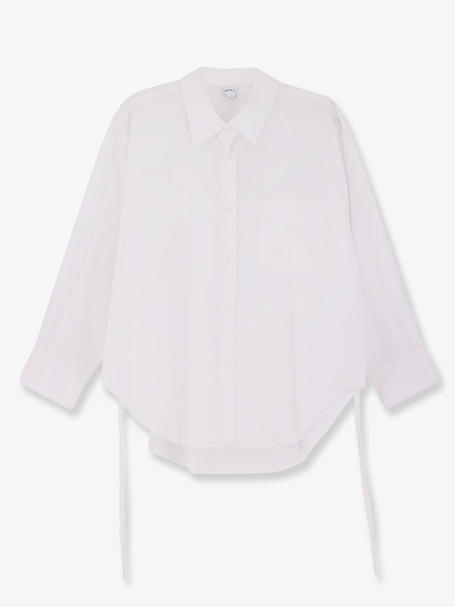 Aspesi Overshirt Cotton Shirt Bianco