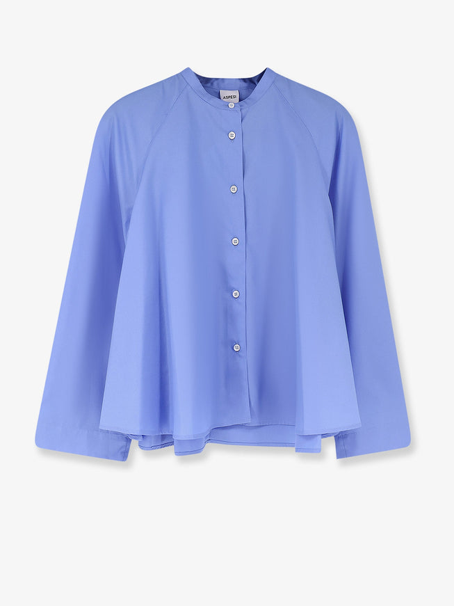 Aspesi Cotton Shirt Azzurro