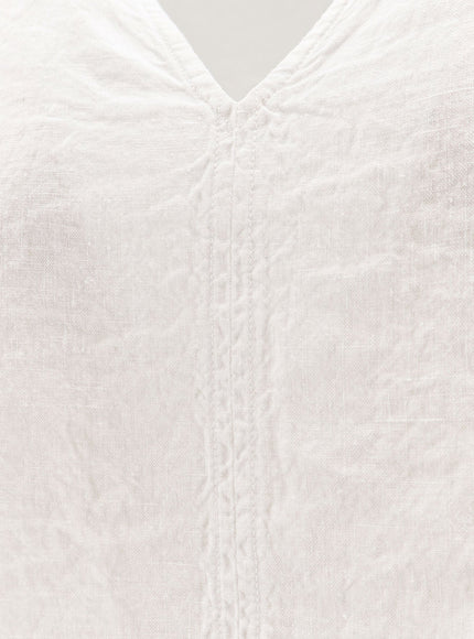 Aspesi "Vissuto" Oversize Linen Top