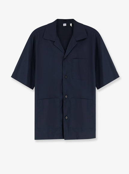 Aspesi Ago Cotton Blend Shirt Navy