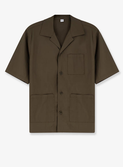 Aspesi Ago Cotton Blend Shirt Military