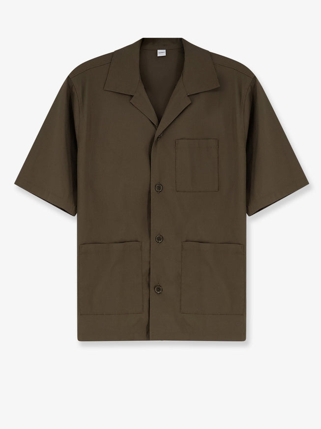 Aspesi Ago Cotton Blend Shirt Military