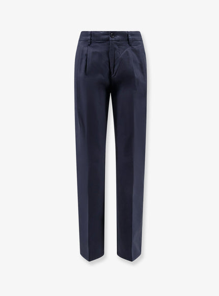Aspesi Cotton Trousers Navy