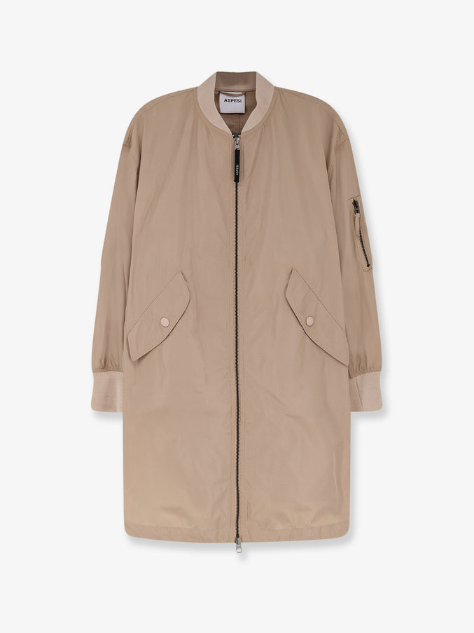 Aspesi Bombo Nylon Jacket Beige