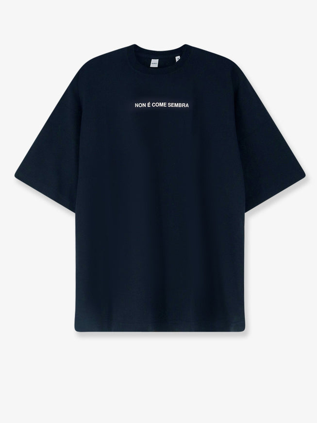 Aspesi Cotton T-Shirt Navy