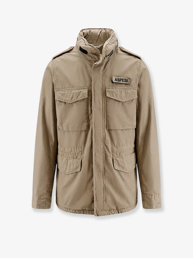 Aspesi Minifield Cotton Jacket Beige
