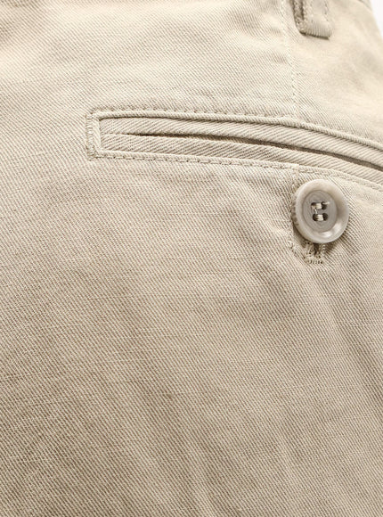 Aspesi Cotton And Linen Shorts