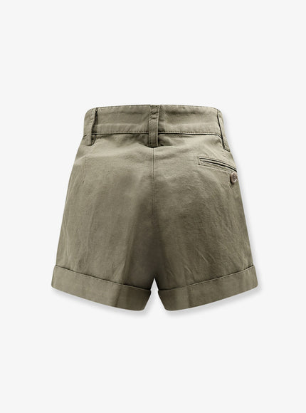 Aspesi Cotton And Linen Shorts