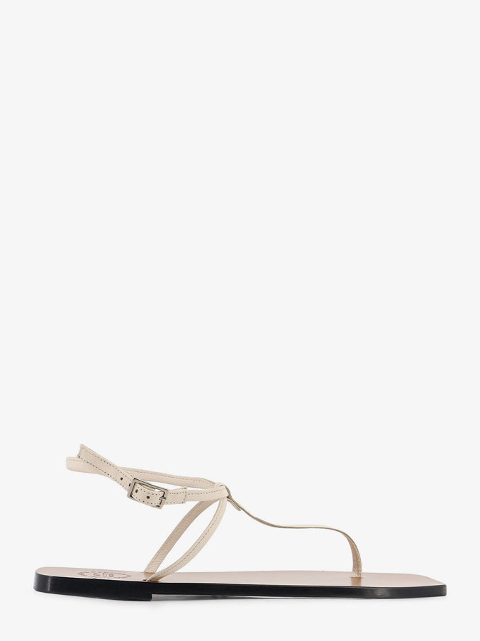 Atp Atelier Alassio Leather Sandals Linen