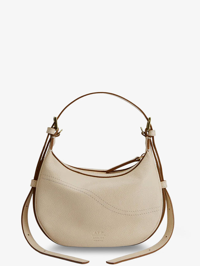 Atp Atelier Silea Mandorla Leather Crossbody Bag Uni Mandorla