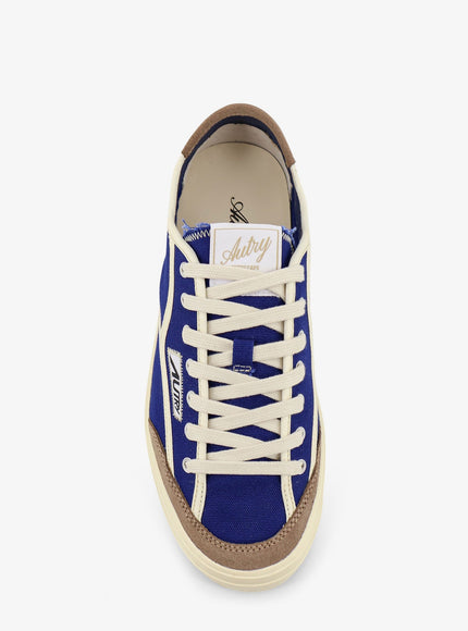 Autry Windscape Leather Sneakers With Suede Insert
