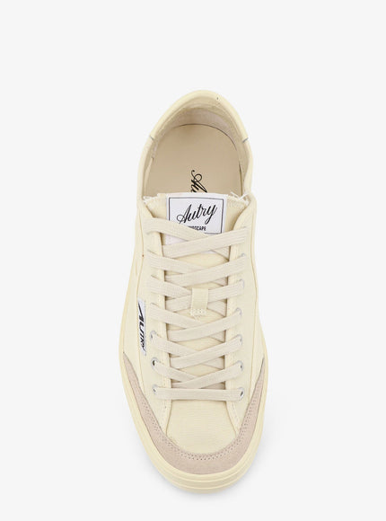 Autry Windscape Leather Sneakers With Suede Insert
