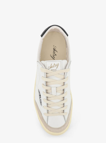 Autry Windscape Leather Sneakers With Suede Insert