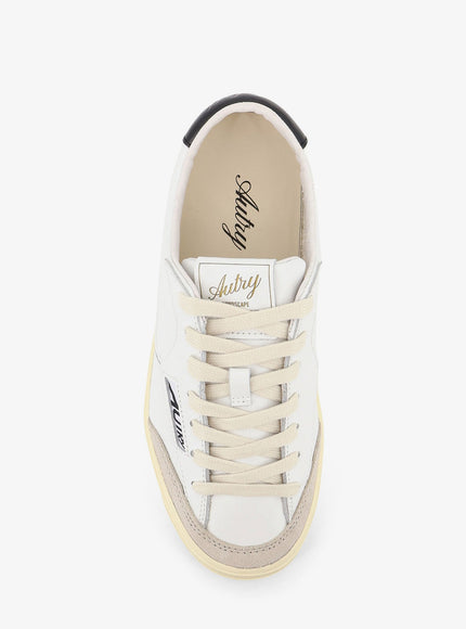 Autry Windscape Leather Sneakers With Suede Insert