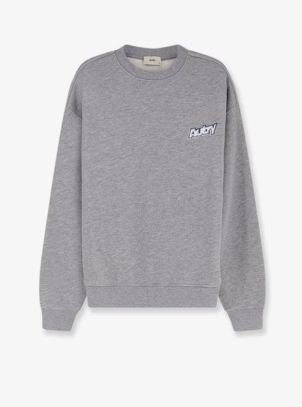 Autry Cotton Blend Sweatshirt Jers Dk Mel
