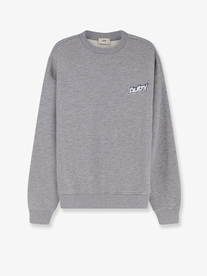 Autry Cotton Blend Sweatshirt Jers Dk Mel