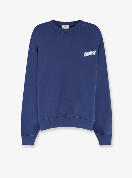 Autry Cotton Blend Sweatshirt Jersey Drone