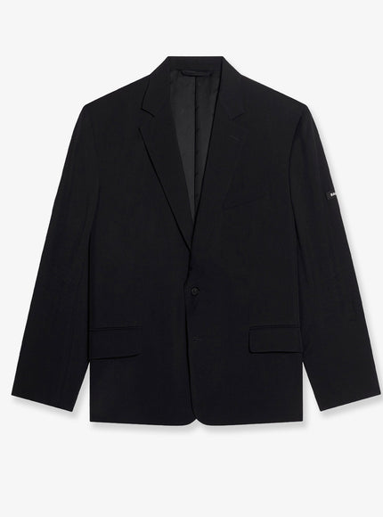 Balenciaga Washed Sb Viscose Blazer Black