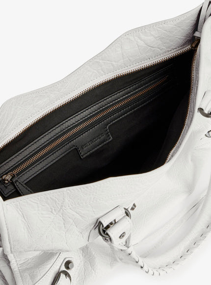 Balenciaga Le City Medium Leather Shoulder Bag