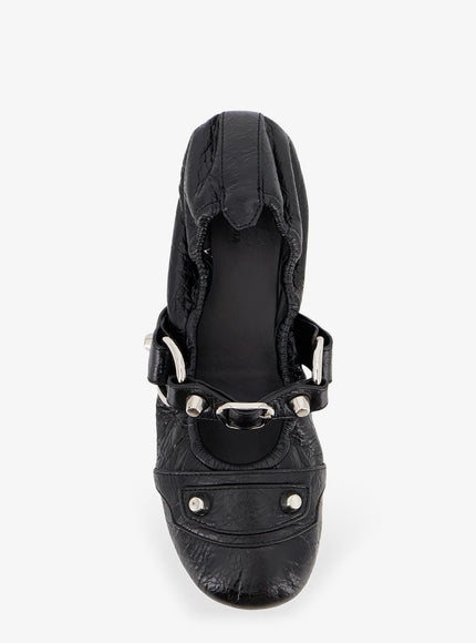 Balenciaga City Flat L005 Leather Ballerinas