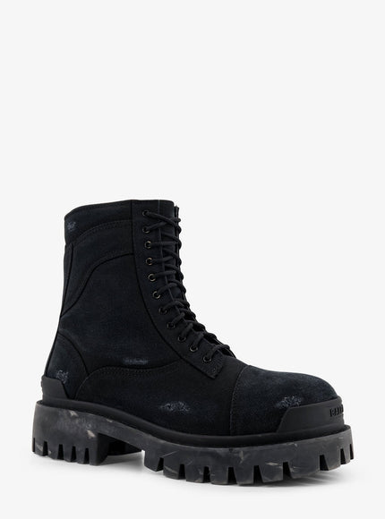 Balenciaga Strike Leather Boots