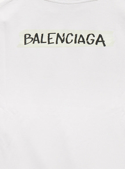 Balenciaga Over Zip-Up Hoodie Cotton Sweatshirt