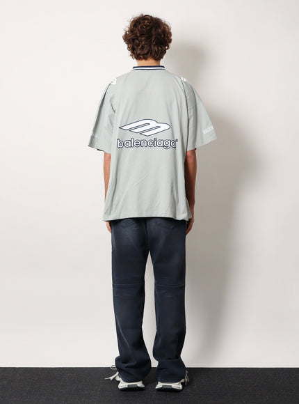 Balenciaga 3B Football Jersey T-Shirt