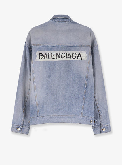 Balenciaga Washed Out Denim Jacket