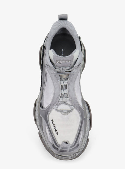 Balenciaga Triple S.2 Gradient Mesh And Nylon Insert Sneakers With Used Effect