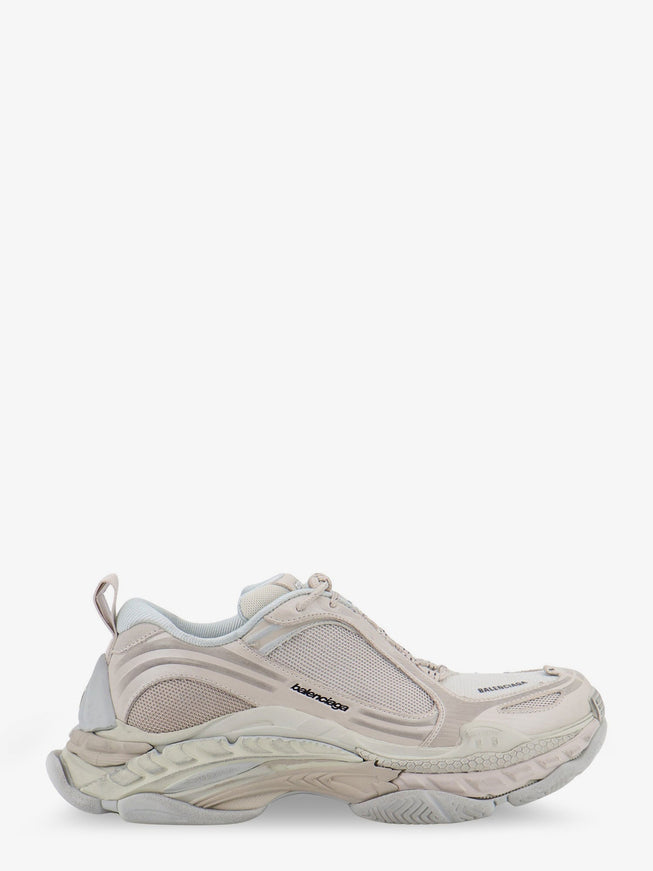 Balenciaga Triple S.2 Gandient Mesh And Nylon Inserts With Used-Effect Eggshell
