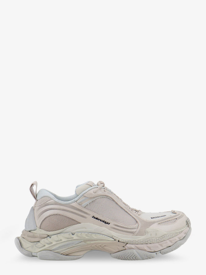 Balenciaga Triple S.2 Gandient Mesh And Nylon Inserts With Used-Effect Eggshell