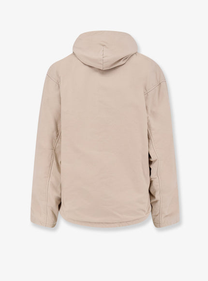 Balenciaga Cotton Blend Jacket With Embroidered Logo On The Front