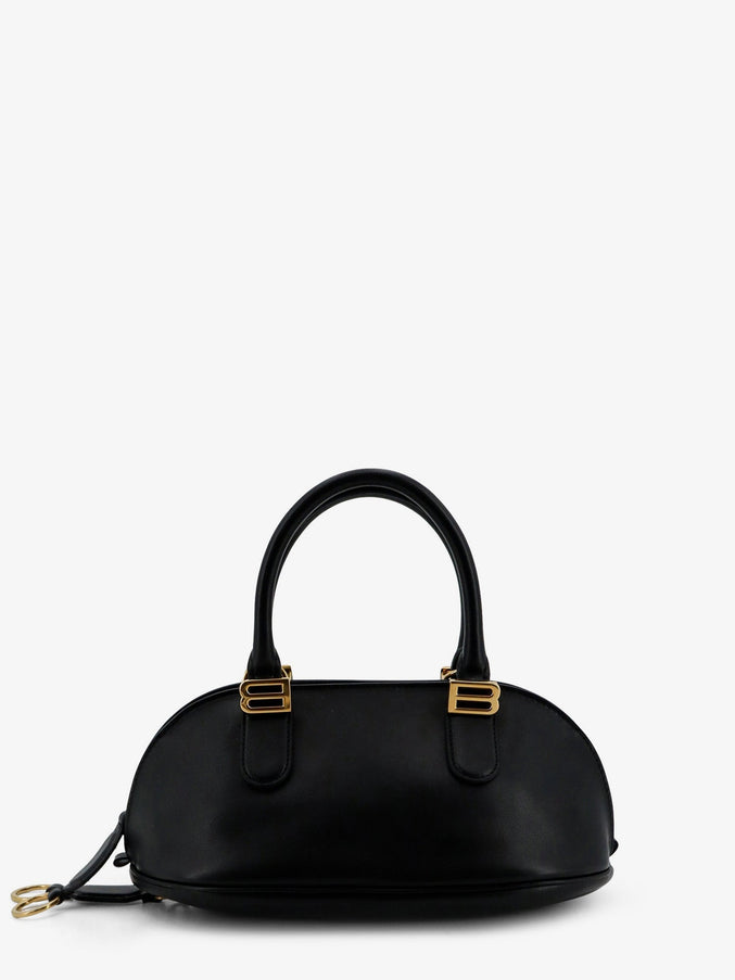 Balenciaga Bowling Bolero Leather Handbag