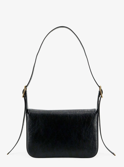 Balenciaga Clicca Arena Leather Medium Shoulder Bag