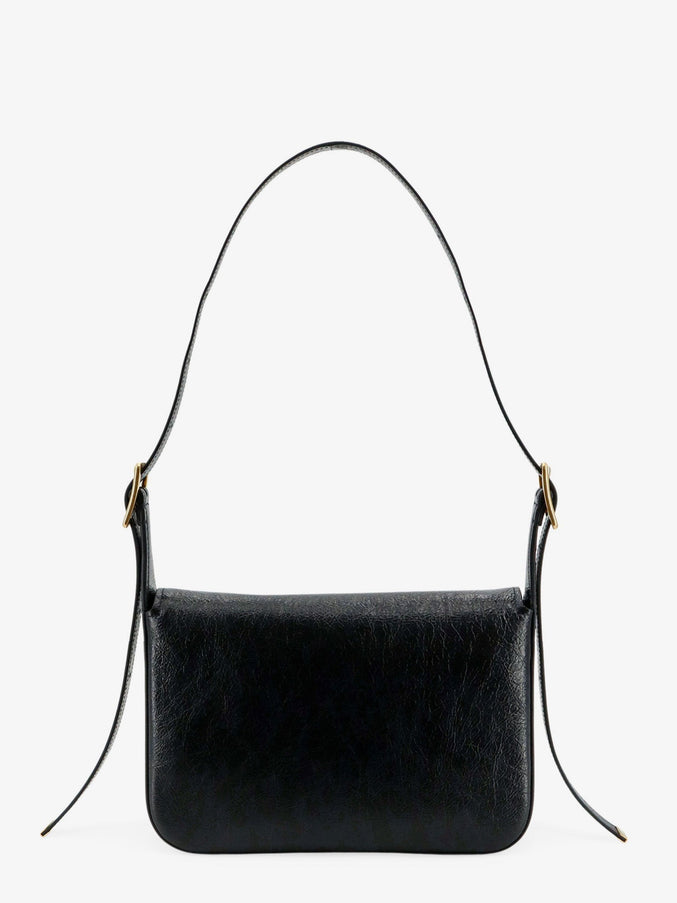 Balenciaga Clicca Arena Leather Medium Shoulder Bag