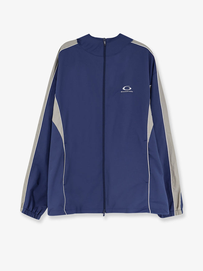 Balenciaga Sporty Rain Jacket Marineblue
