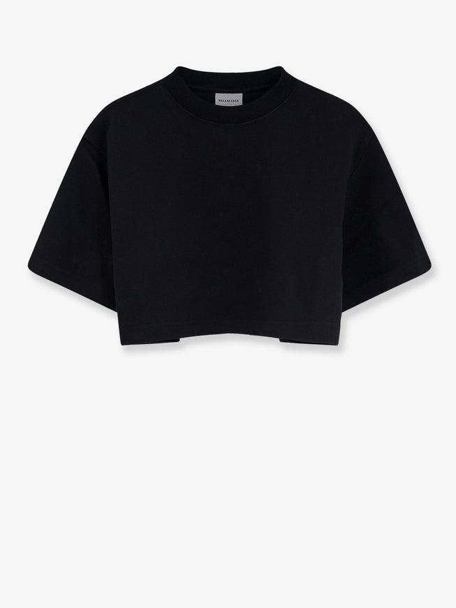 Balenciaga Cotton T-Shirt Black