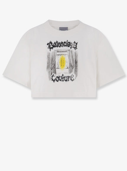 Balenciaga Cotton T-Shirt White