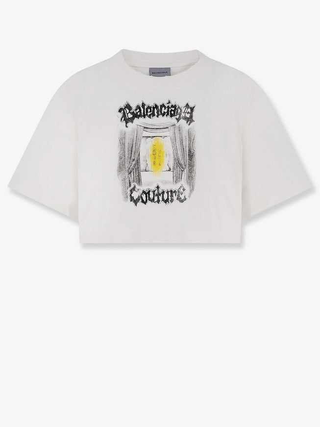 Balenciaga Cotton T-Shirt White
