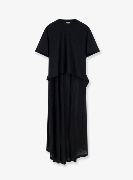 Balenciaga Long Jersey T-Shirt Black