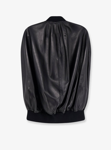 Balenciaga Sleeveless Leather Jacket