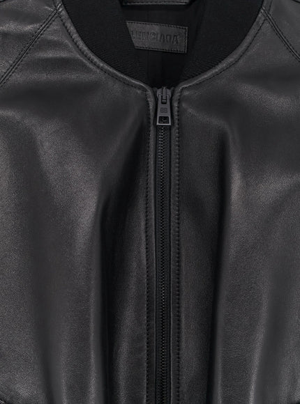 Balenciaga Sleeveless Leather Jacket