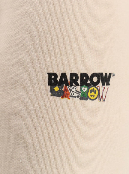 Barrow Cotton Shorts With Iconic Print