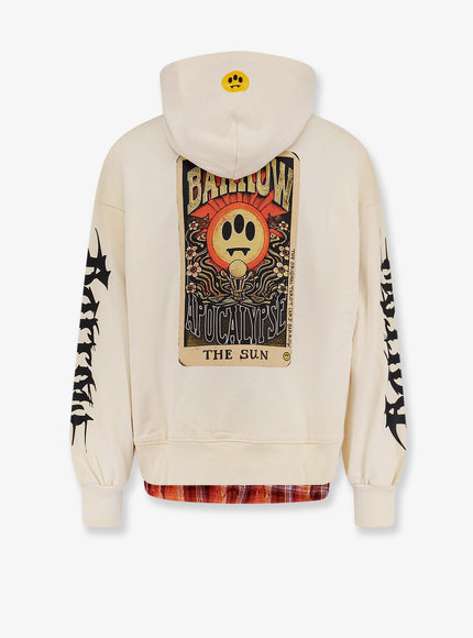 Barrow Cotton Sweatshirt With Logo Print On The Front
