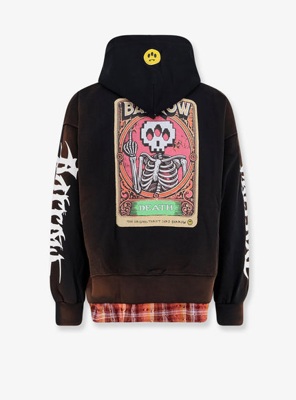 Barrow Cotton Sweatshirt With Logo Print On The Front