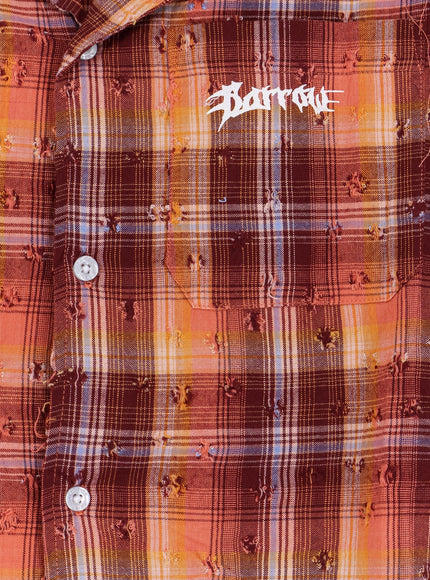 Barrow Used Effect Cotton Shirt
