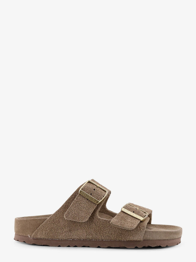 Birkenstock Arizona Suede Sandals Beige
