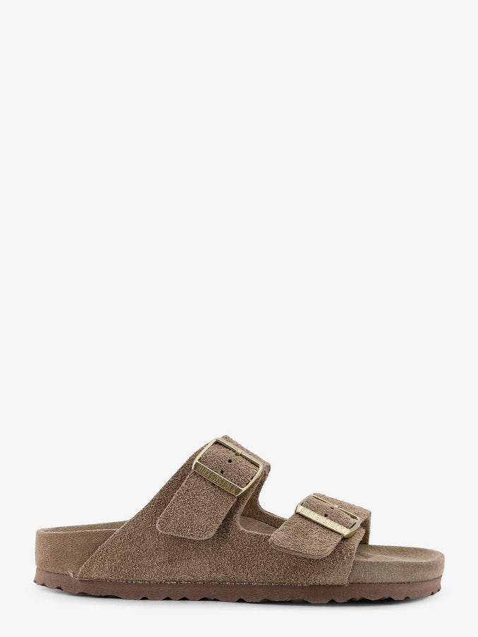 Birkenstock Arizona Suede Sandals Beige